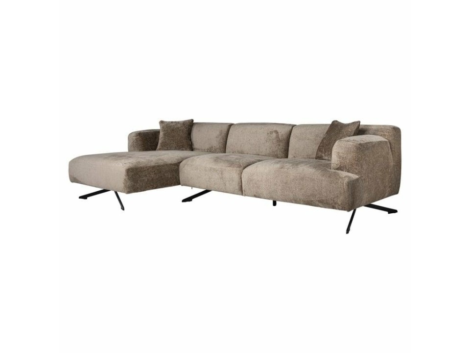 RICHMOND sofa narożna DONOVAN L brązowa - Richmond Interiors